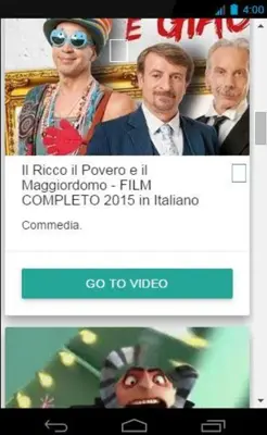 Cinema Italia Film completi online android App screenshot 1